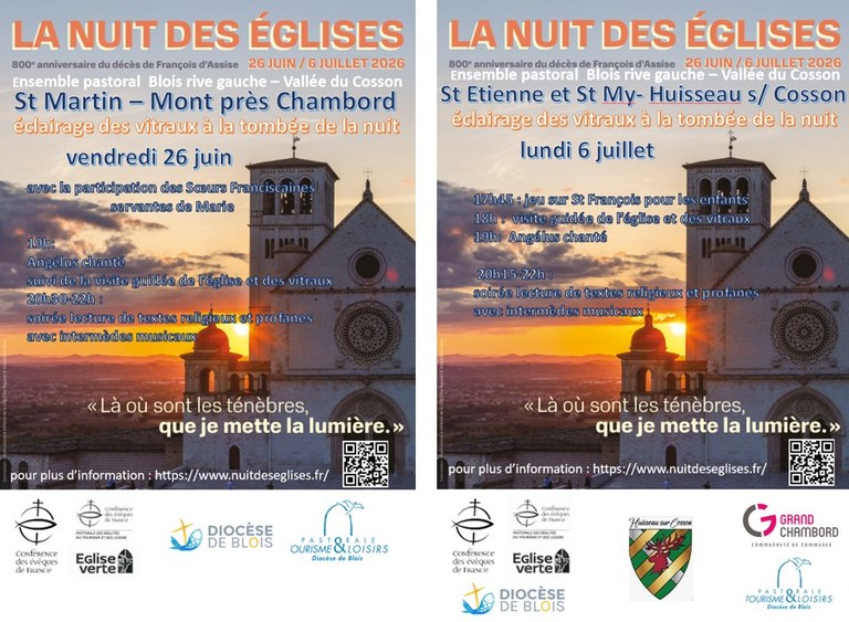 Nuit des églises 2026 a