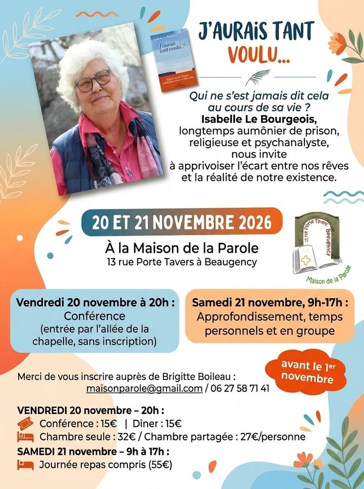 J'aurais tant voulu..