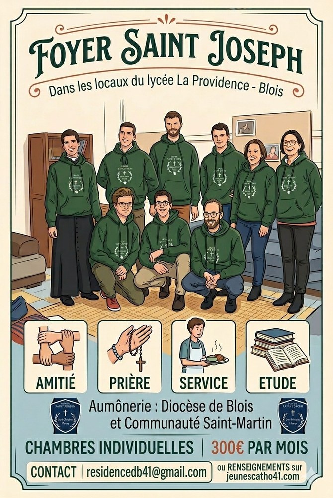 Affiche foyer St Joseph