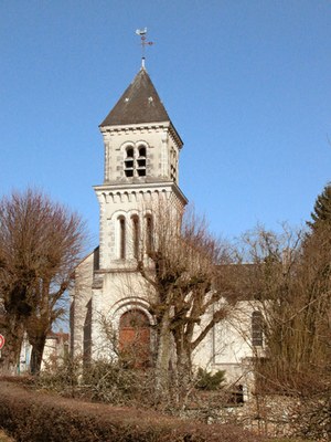 La Chapelle Enchérie : église saint Sulpice
