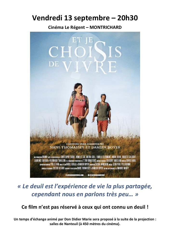 Et Je Choisis De Vivre Film Complet Film : "Et je choisis de Vivre" — Paroisse de Contres