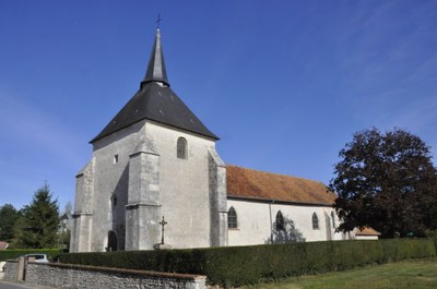 Eglise Saint Baumer à Bauzy