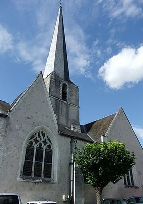 Eglise Saint Aignan à Cour Cheverny