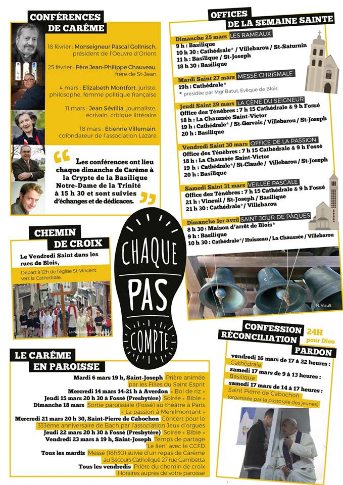 programme carême 2018